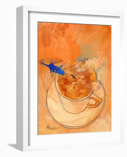 Storm in a Teacup, 1970s-George Adamson-Framed Giclee Print