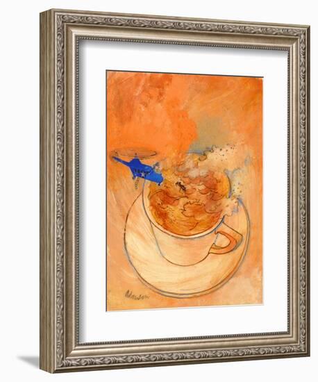 Storm in a Teacup, 1970s-George Adamson-Framed Giclee Print
