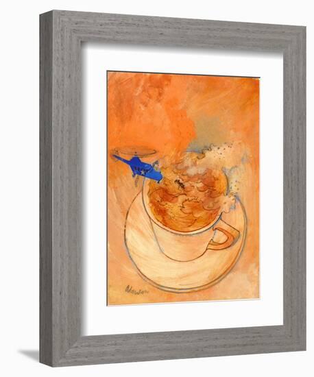 Storm in a Teacup, 1970s-George Adamson-Framed Giclee Print