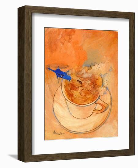 Storm in a Teacup, 1970s-George Adamson-Framed Giclee Print