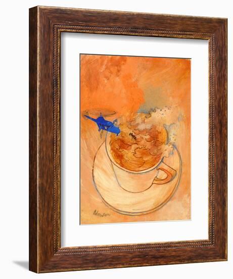 Storm in a Teacup, 1970s-George Adamson-Framed Giclee Print