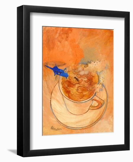 Storm in a Teacup, 1970s-George Adamson-Framed Giclee Print