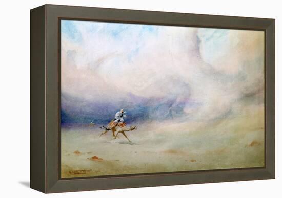 Storm in the Desert, 1901-Robert Talbot Kelly-Framed Premier Image Canvas