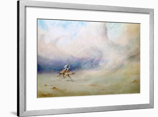 Storm in the Desert, 1901-Robert Talbot Kelly-Framed Giclee Print