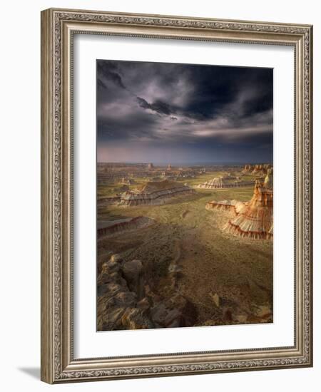 Storm in the distance-Greg Barsh-Framed Photographic Print