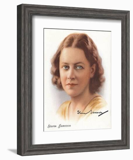 Storm Jameson, 1937-Unknown-Framed Giclee Print