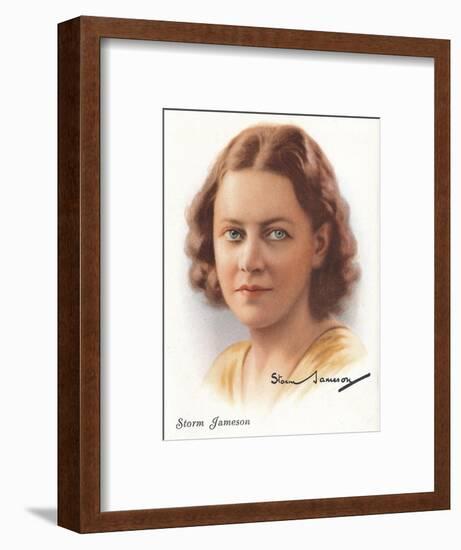 Storm Jameson, 1937-Unknown-Framed Giclee Print