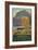 Storm King, New York Train Route-null-Framed Art Print