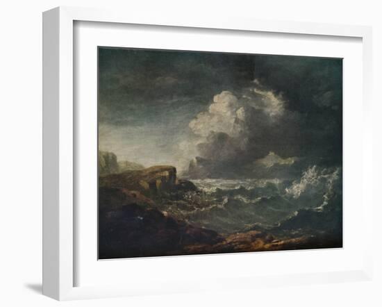 Storm on a Scottish Loch, 19th century, (1917)-John Thomson-Framed Giclee Print