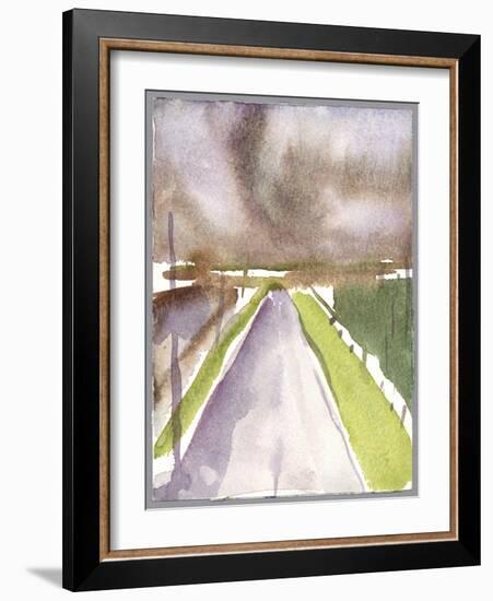 Storm on route, 1995-Claudia Hutchins-Puechavy-Framed Giclee Print