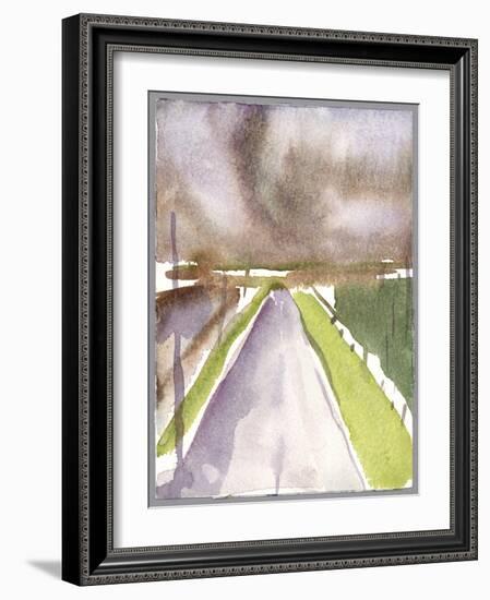 Storm on route, 1995-Claudia Hutchins-Puechavy-Framed Giclee Print