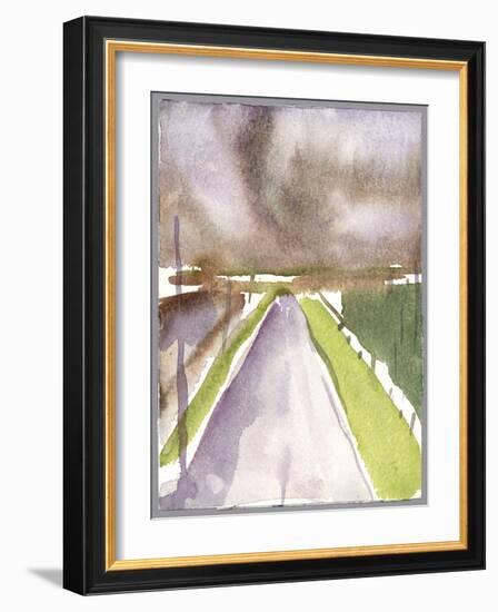 Storm on route, 1995-Claudia Hutchins-Puechavy-Framed Giclee Print