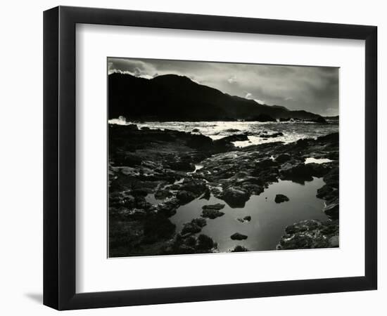 Storm Over Point Lobos, California, 1954-Brett Weston-Framed Photographic Print