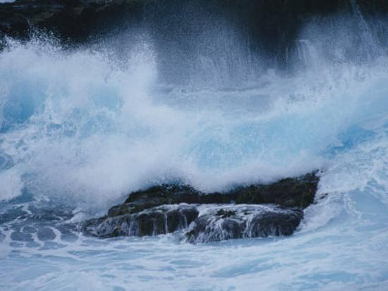 Storm Waves Crash On Rocks At Green Cape In Ben Boyd National Park