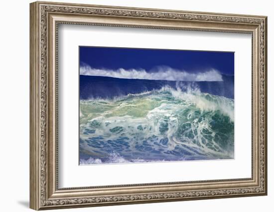 Storm waves, North Shore, Oahu, Hawaii-Stuart Westmorland-Framed Photographic Print