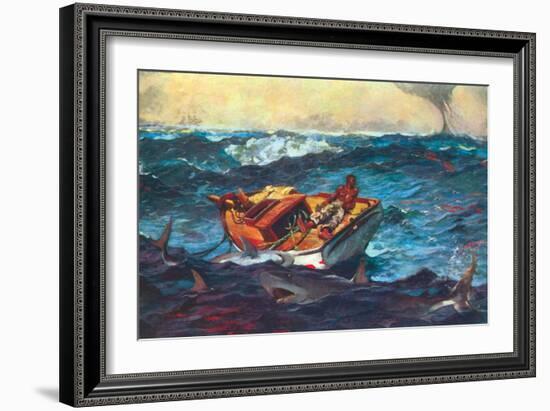 Storm-Winslow Homer-Framed Art Print