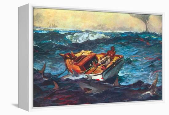 Storm-Winslow Homer-Framed Stretched Canvas
