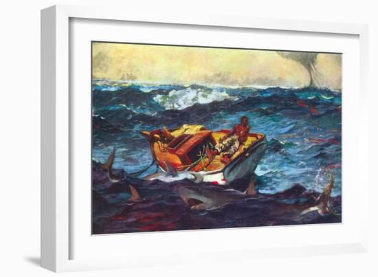 Storm-Winslow Homer-Framed Premium Giclee Print