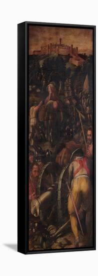 Storming of Monteriggioni, 1563-1565-Giorgio Vasari-Framed Premier Image Canvas