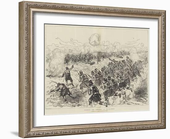 Storming the Trenches of Tel-El-Kebir-Melton Prior-Framed Giclee Print