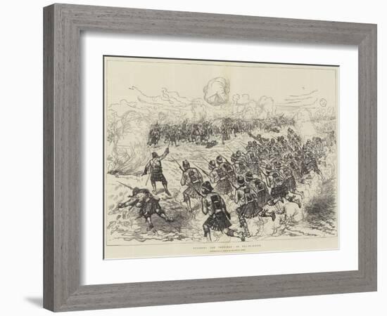 Storming the Trenches of Tel-El-Kebir-Melton Prior-Framed Giclee Print