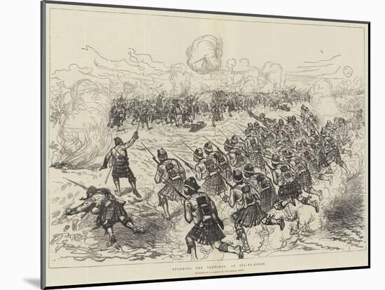 Storming the Trenches of Tel-El-Kebir-Melton Prior-Mounted Giclee Print