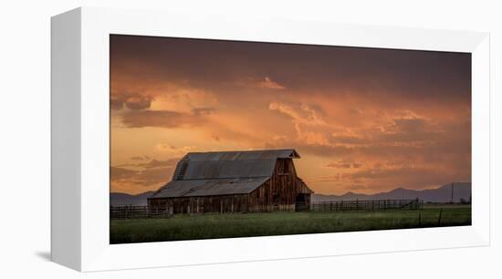 Stormy Barn 02-Dan Ballard-Framed Premier Image Canvas