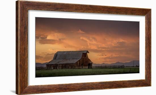 Stormy Barn 02-Dan Ballard-Framed Photographic Print