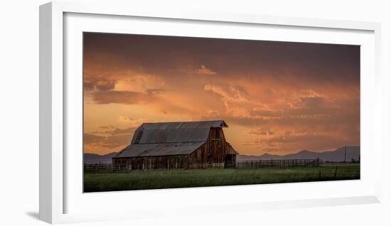 Stormy Barn 02-Dan Ballard-Framed Photographic Print