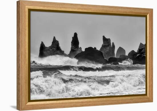 Stormy Beach-Alfred Forns-Framed Premier Image Canvas