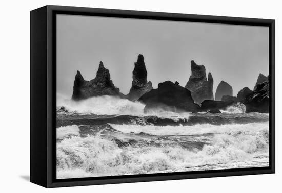 Stormy Beach-Alfred Forns-Framed Premier Image Canvas