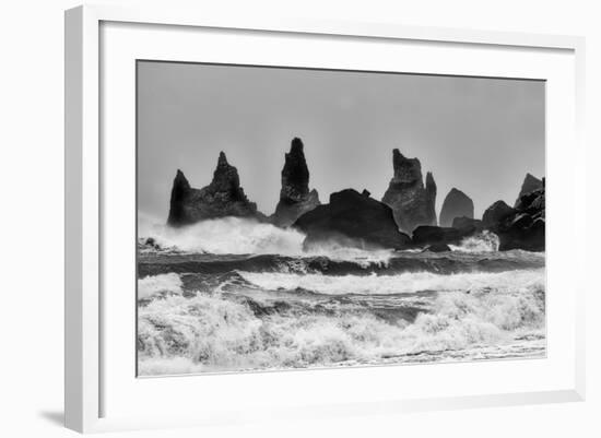 Stormy Beach-Alfred Forns-Framed Photographic Print