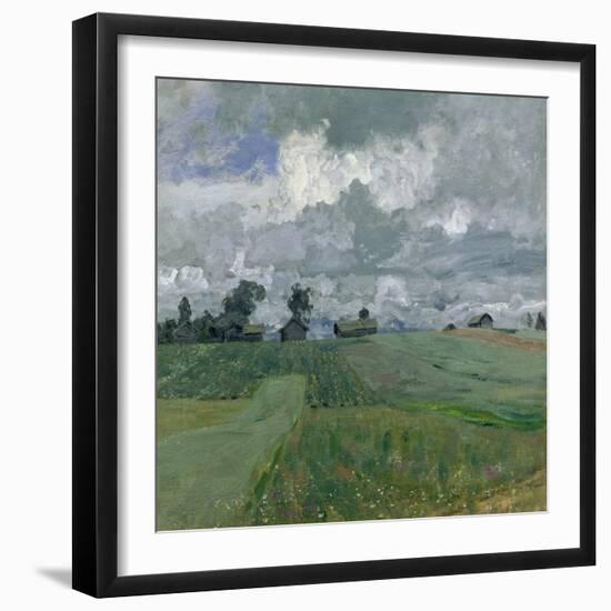 Stormy Day, 1897-Isaak Ilyich Levitan-Framed Giclee Print