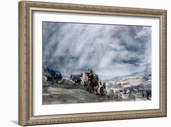 Stormy Day, Gloucestershire, C.1902-Philip Wilson Steer-Framed Giclee Print