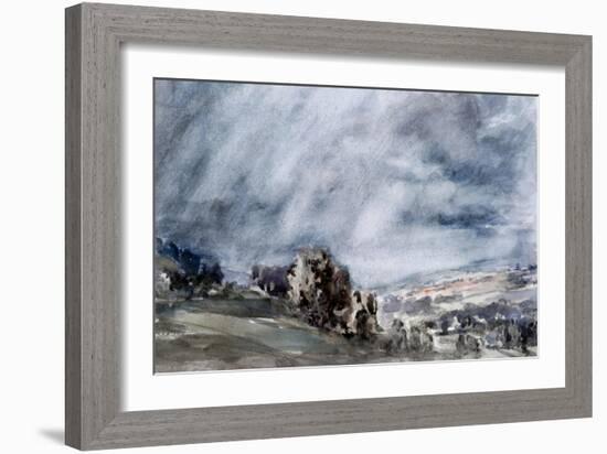 Stormy Day, Gloucestershire, C.1902-Philip Wilson Steer-Framed Giclee Print