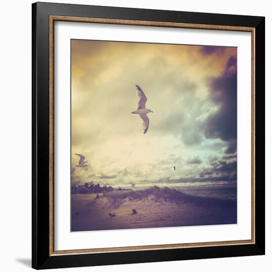 Stormy Day-soupstock-Framed Photographic Print