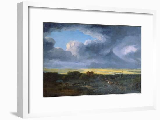 Stormy Landscape, 1795-Georges Michel-Framed Giclee Print