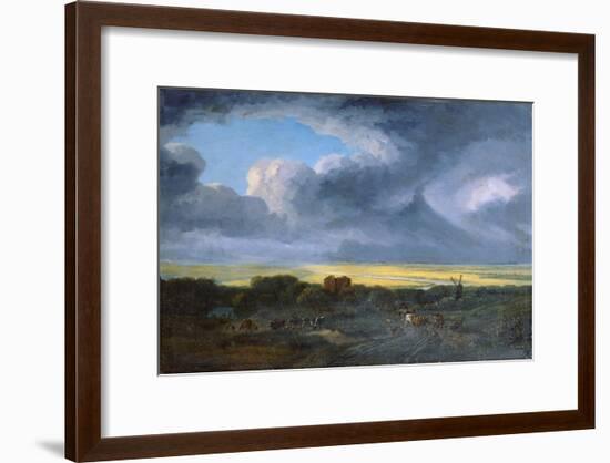 Stormy Landscape, 1795-Georges Michel-Framed Giclee Print