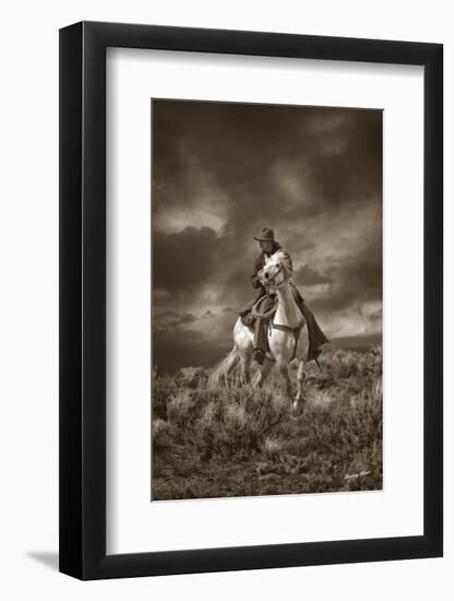 Stormy Monday-Barry Hart-Framed Art Print