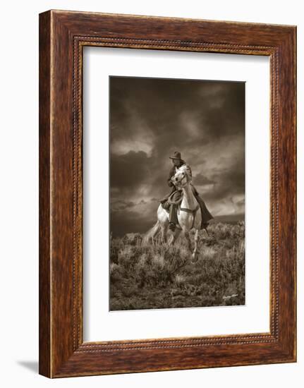 Stormy Monday-Barry Hart-Framed Art Print