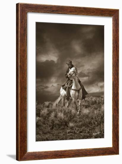 Stormy Monday-Barry Hart-Framed Art Print