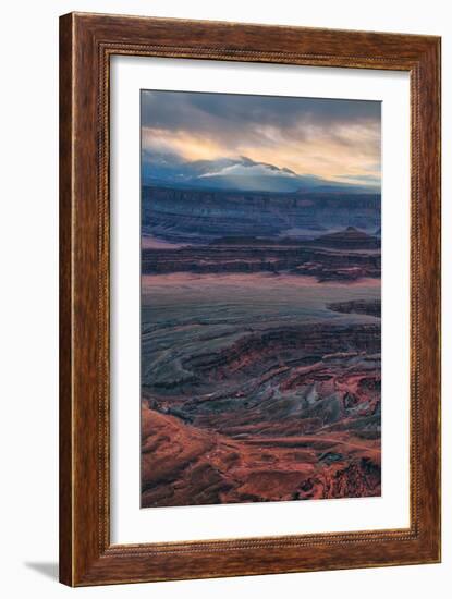 Stormy Morning Brew at Dead Horse Point, Southern Utah-Vincent James-Framed Photographic Print