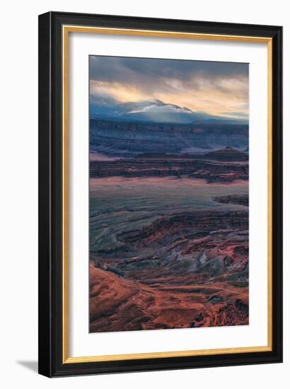 Stormy Morning Brew at Dead Horse Point, Southern Utah-Vincent James-Framed Photographic Print