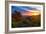 Stormy Morning Sun Star, Oakland Hills, Contra Costra, Mount Diablo, Bay Area-Vincent James-Framed Photographic Print