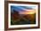 Stormy Morning Sun Star, Oakland Hills, Contra Costra, Mount Diablo, Bay Area-Vincent James-Framed Photographic Print