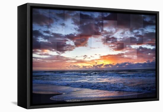 Stormy Morning Sunrise-Alan Hausenflock-Framed Premier Image Canvas