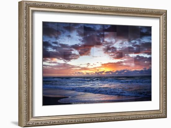 Stormy Morning Sunrise-Alan Hausenflock-Framed Photographic Print