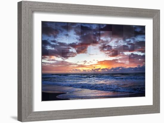 Stormy Morning Sunrise-Alan Hausenflock-Framed Photographic Print