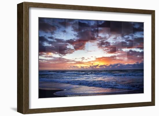 Stormy Morning Sunrise-Alan Hausenflock-Framed Photographic Print