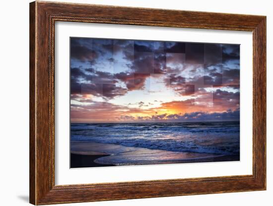 Stormy Morning Sunrise-Alan Hausenflock-Framed Photographic Print